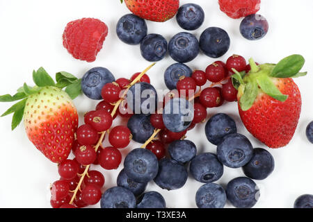 fresh mixed berries Stock Photo
