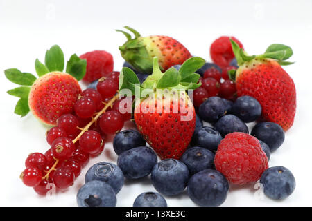 fresh mixed berries Stock Photo
