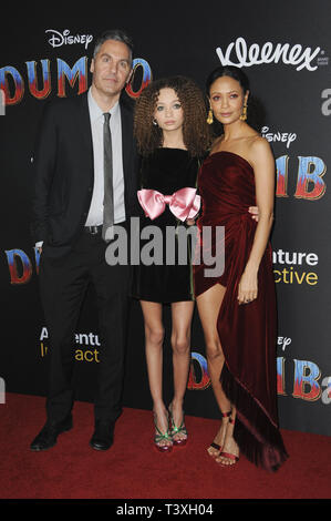 Film Premiere of Dumbo Featuring: Nico Parker, Thandie Newton Where
