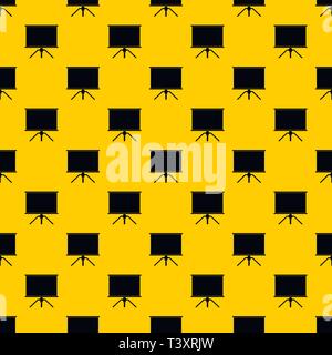 Blank projection screen pattern vector Stock Vector