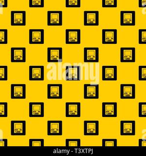 ATM bank cash machine pattern vector Stock Vector