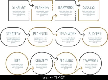 Infographics. Template for presentation, graph, chart. Business concept vector Stock Vector