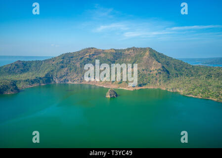 Taal Lake in Batangas near Manila, philippines Stock Photo