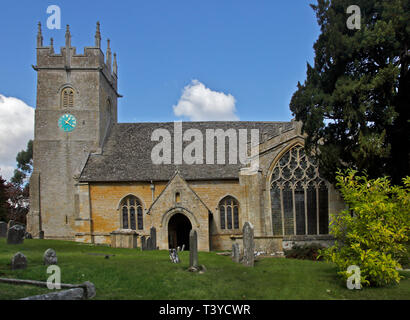St James Church, Longborough, Gloucestershire, England Stock Photo