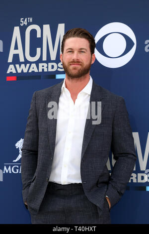 April 7, 2019 - Las Vegas, NV, USA - LAS VEGAS - APR 7:  Riley Green at the 54th Academy of Country Music Awards at the MGM Grand Garden Arena on April 7, 2019 in Las Vegas, NV (Credit Image: © Kay Blake/ZUMA Wire) Stock Photo