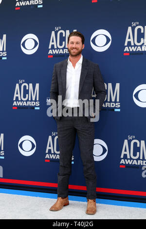 April 7, 2019 - Las Vegas, NV, USA - LAS VEGAS - APR 7:  Riley Green at the 54th Academy of Country Music Awards at the MGM Grand Garden Arena on April 7, 2019 in Las Vegas, NV (Credit Image: © Kay Blake/ZUMA Wire) Stock Photo