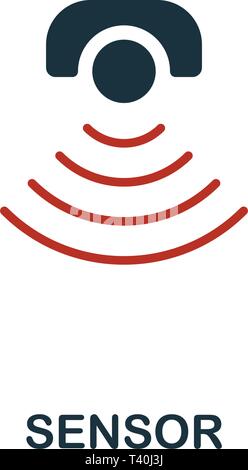 Color Sensor icon from sensors icons collection. Creative two colors ...