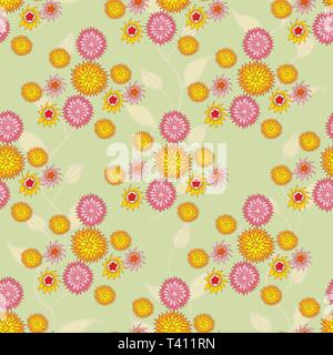 Seamless abstract hand-drawn pattern Stock Vector