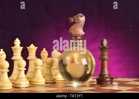 Chess game photo concept Stock Photo