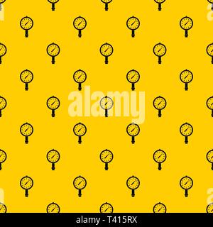 Manometer or pressure gauge pattern vector Stock Vector