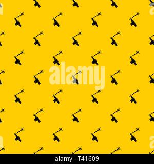 Mig welding torch in hand pattern vector Stock Vector