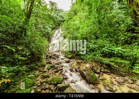 Chorro el Macho, a waterfall in El Valle de Anton, Panama Stock Photo