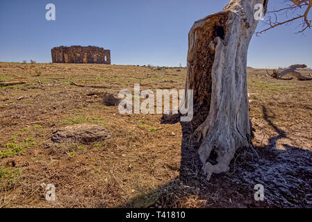Ruins at Sullivan Lake, Paulden, Arizona, United States Stock Photo - Alamy