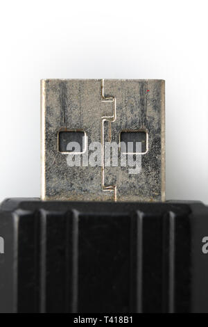 Usb pendrive, macro detail Stock Photo