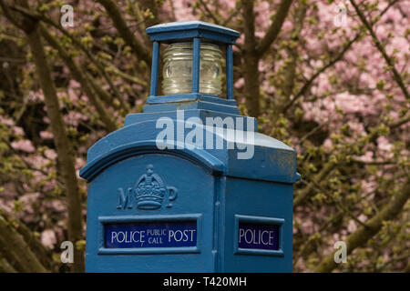 Metropolitan Police Box Stock Photo