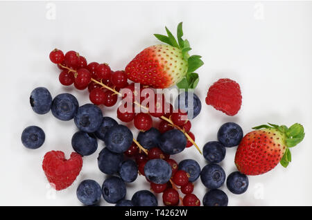 fresh mixed berries Stock Photo