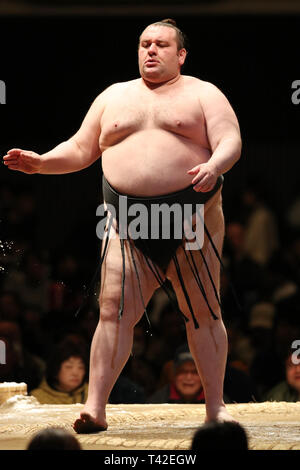 Kanagawa, Japan. 12th Apr, 2019. Gagamaru Sumo : Kawasaki Sumo
