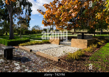 Japanese War Cemetery, Cowra NSW Australia Stock Photo