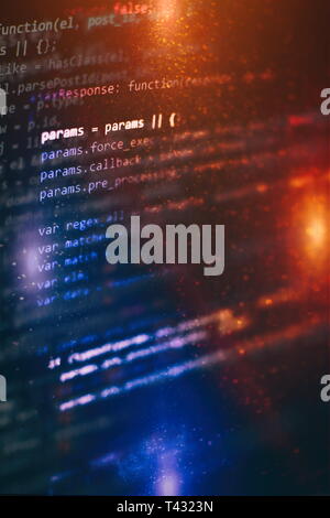 Coding Code Data Process Programming Concept Stock Photo - Alamy