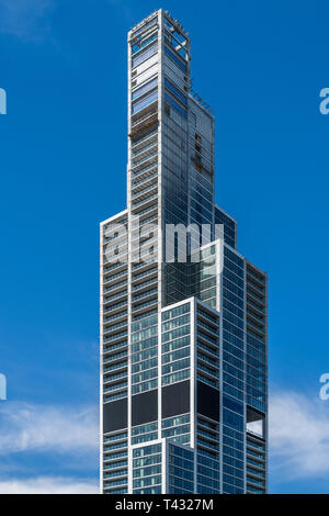 NEMA Chicago, highrise residential building under construction