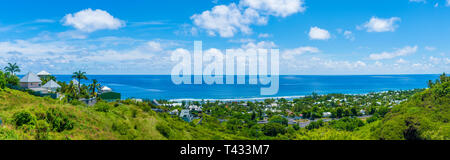 Saint Gilles coast of Reunion Island,  France Stock Photo