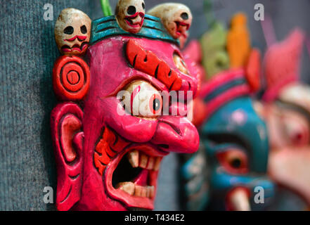 nightmare masks Stock Photo