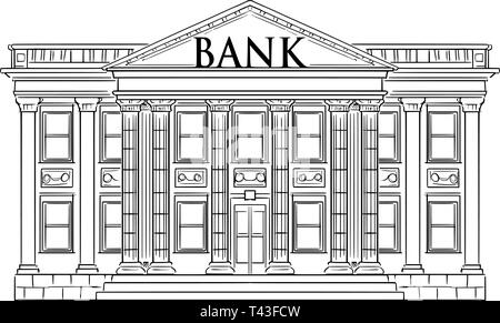how to draw a bank easy drawing | Building drawing, Art gallery wallpaper,  Easy drawings
