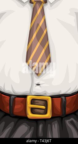 office worker clothing Stock Vector