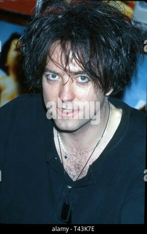 THE CURE UK rock group with Robert Smith in 1997. Photo: Jeffrey Mayer Stock Photo