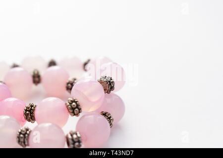 Mineral stone beads connectors for making jewelry Stock Photo - Alamy