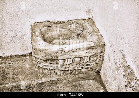 Contemporary art gallery in Chifte Ottoman Baths in Plovdiv, Bulgaria Stock Photo