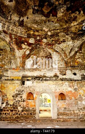 Contemporary art gallery in Chifte Ottoman Baths in Plovdiv, Bulgaria Stock Photo