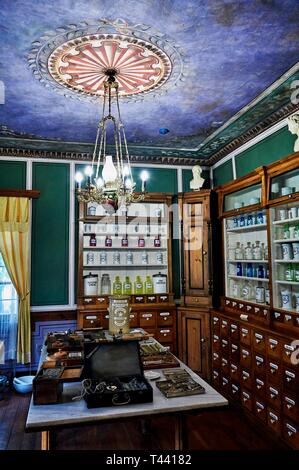 The Old Pharmacy 'Hippocrates' in Plovdiv, Bulgaria Stock Photo