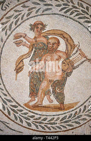 アート・デザイン・音楽 ZILLIS : Images de l'univers roman picture-of-a-roman-mosaics-