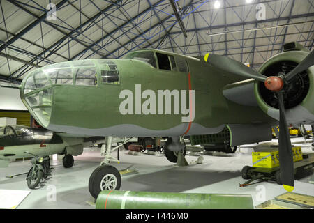 North American B-25 Mitchell light bomber 1941-1952. RAF Museum