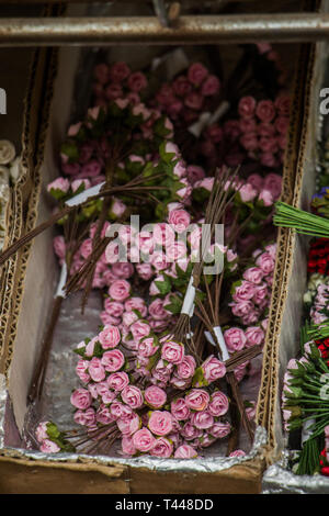 Fake colorful flowers for decorative purposes Stock Photo