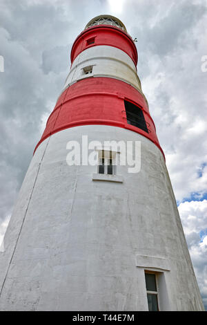 Orfordness Lighthouse on Orford Ness, Suffolk, UK Stock Photo