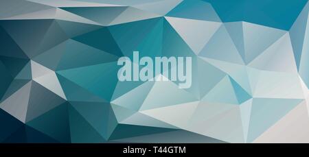 Abstract vector gradient background. Polygonal background in triangle style Stock Vector