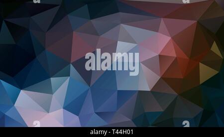 Abstract vector gradient background. Polygonal background in triangle style Stock Vector