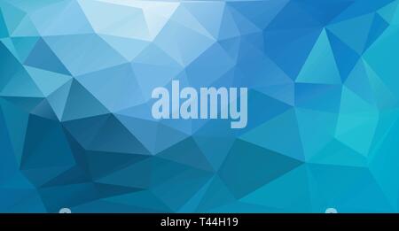 Abstract vector gradient background. Polygonal background in summer colors. Stock Vector