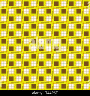Square Seamless pattern vector eps 10 Stock Vector