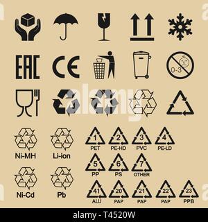Symbol of Do not Use if the Package is Damaged Stock Vector Image & Art ...