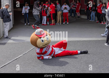 Columbus, Ohio, USA. 13th Apr, 2019. Ohio State Buckeyes Gray ...