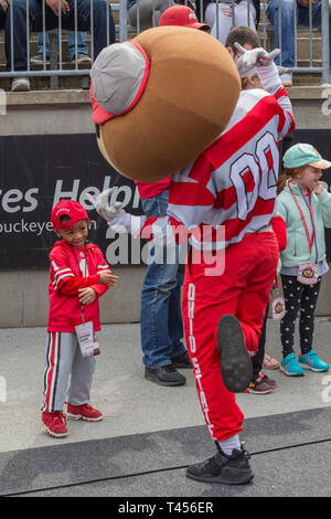 Columbus, Ohio, Usa. 13th Apr, 2024. Ohio State Buckeyes Head Coach 