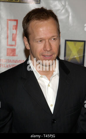LOS ANGELES, CA. January 17, 2003: Actor DONNIE WAHLBERG at the Broadcast Film Critics 8th Annual Critics' Choice Awards at the Beverly Hills Hotel. © Paul Smith / Featureflash Stock Photo