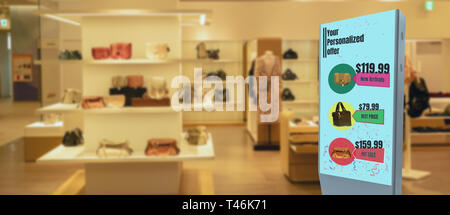 iot machine learning with human , object recognition which use artificial intelligence to analytic concept, it invents to prediction the customer need Stock Photo