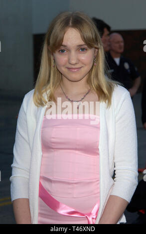 LOS ANGELES, CA. April 07, 2003: Actress IRENE GOROVAIA at the Los Angeles premiere of her movie It Runs In The Family. Stock Photo