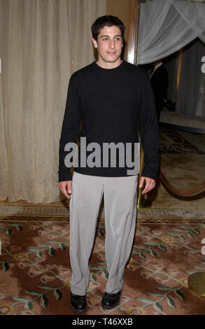 LOS ANGELES, CA. April 08, 2003: Actor JASON BIGGS at the 4th Annual Self Day Celebration at the Peninsula Hotel, Beverly Hills. Stock Photo