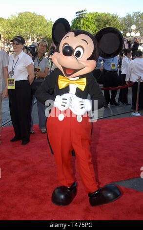 LOS ANGELES, CA. June 28, 2003: MICKEY MOUSE at the world premiere