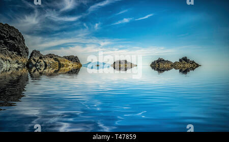 Llanddwyn Island, Anglesey. Stock Photo